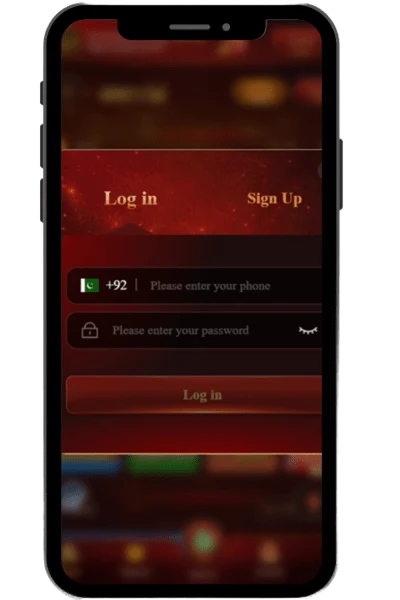 Screenshot of the 666 RS app interface showing the login screen with mobile number input, password field, and a prominent login button for old users.