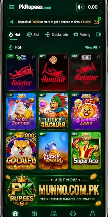 Progressive jackpot slot machines available for play on PKRupees Game
